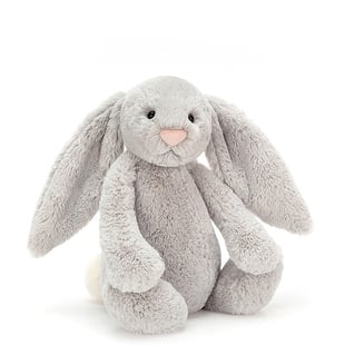 Jellycat Bashful Gri Tavşan Büyük Boy 36 cm