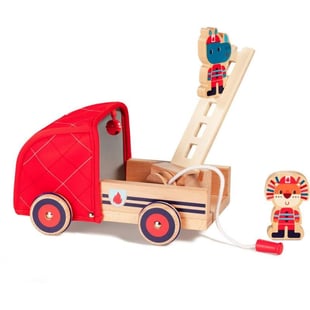 Lilliputiens Ahşap İtfaiye Aracı - Marius & Jack