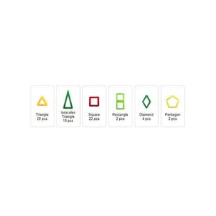 Magformers Mıknatıslı Creative Set - 60 Parça