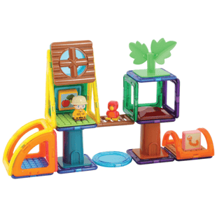 Magformers Mıknatıslı My Farm Land Set - 48 Parça