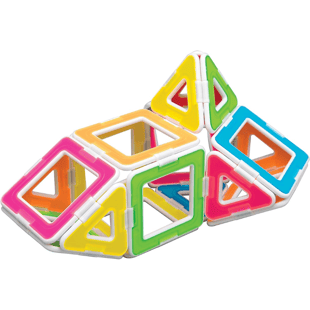 Magformers Mıknatıslı XL Neon Set - 30 Parça