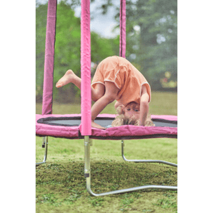 Plum File Korumalı Trambolin - 4 ft - Pembe
