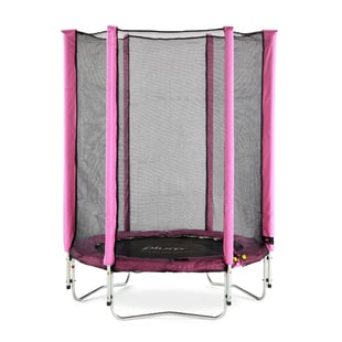 Plum File Korumalı Trambolin - 4 ft - Pembe