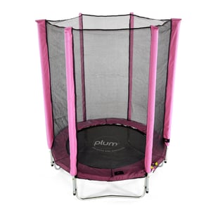 Plum File Korumalı Trambolin - 4 ft - Pembe