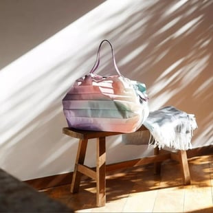 Shupatto Compact Bag - M - Pearly Sky