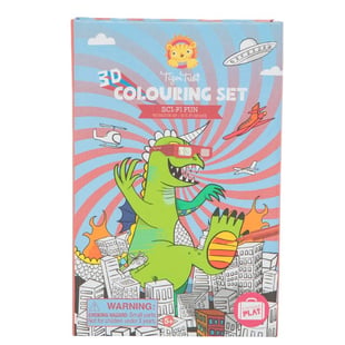 Tiger Tribe 3D Boyama Seti - Sci Fi Fun
