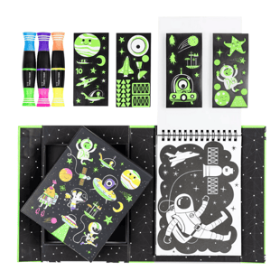 Tiger Tribe Neon Boyama Seti - Outer Space