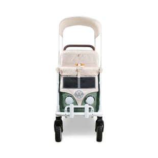Wonderfold VW2 Volkswagen İkili Bebek Arabası Vagonu - Haki Yeşil