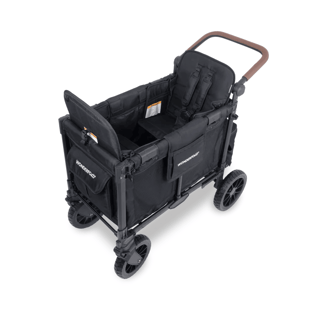 Wonderfold W2 Luxe Pro İkili Bebek Arabası Vagonu - Siyah