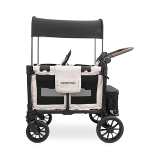 Wonderfold W2 Luxe Pro İkili Bebek Arabası Vagonu - Kum Beji