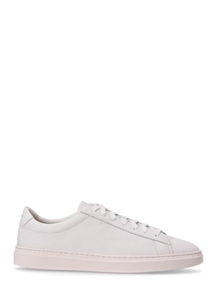 BOSS  BOSS Erkek Kauçuk Dış Tabanlı %100 Dana Derisi Beyaz Sneaker 50548716-102