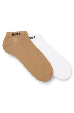 BOSS BOSS Erkek Marka Logolu Rahat Kullanım Dört Mevsim Kahverengi Çorap 50467730-261