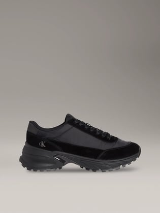 Calvin Klein Calvin Klein Erkek Yüksek Rahat Taban Deri Siyah Sneaker YM0YM01292-0GJ
