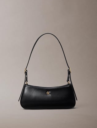 Calvin Klein Calvin Klein Kadın Ayarlanabilir Askılı CK Logolu Siyah Omuz Çantası LV04F3170G-YIH