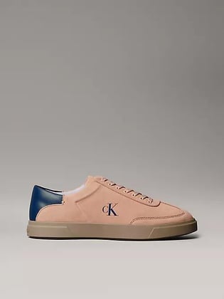 Calvin Klein Calvin Klein Kadın Düşük Bilekli Rahat Taban Deri Pembe Sneaker HW0HW02683-09T