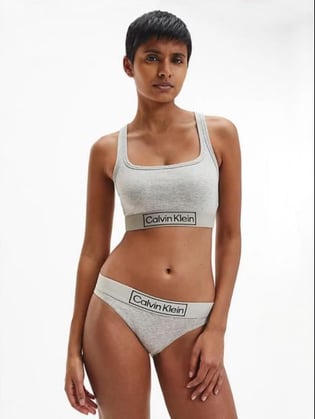 Calvin Klein Calvin Kleın Kadın Gri Külot 000QF6775E-P7A