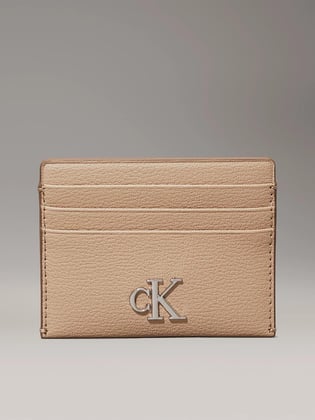 Calvin Klein Calvin Kleın Kadın Logolu İç Bölmeli Bej Kartlık K60K612746-PBF