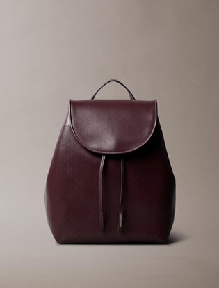 Calvin Klein Calvin Klein Kadın Manyetik Kapamalı Ayarlanabilir Askılı Bordo Sırt Çantası LV04F3271G-33H