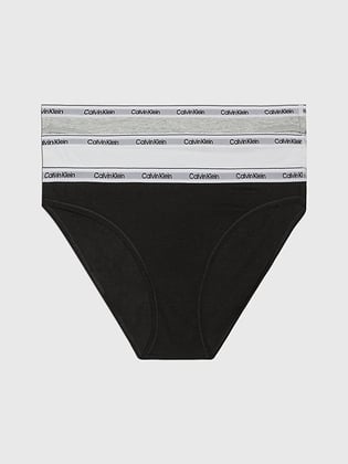 Calvin Klein Calvin Kleın Kadın Marka Logolu Rahat Kesim Çok Renkli Külot 000QD5207E-MPI
