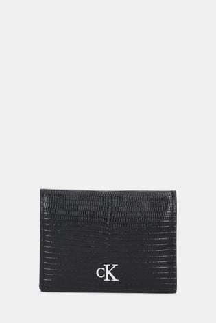 Calvin Klein Calvin Klein Kadın RFID Korumalı Dahili Kart Bölmeli %100 Deri Siyah Kartlık LV04F1068G-UB1