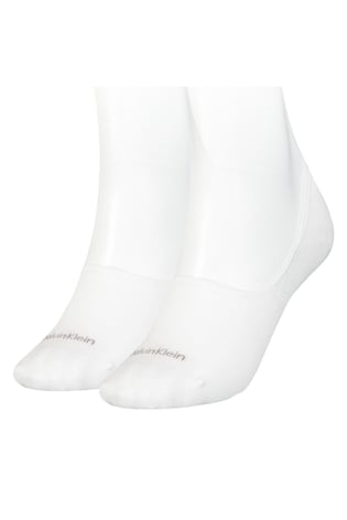 Calvin Klein Calvin Kleın UNISEX %100 Pamuk Dokuma Kumaş Marka Logolu Beyaz Çorap 701218771-002