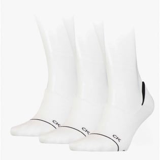 Calvin Klein Calvin Kleın UNISEX %100 Pamuk Dokuma Kumaş Marka Logolu Beyaz Çorap 701218764-002