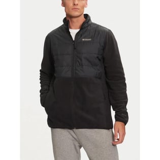 Columbia Columbia Erkek Regular Fit Renk Geçişli Dik Yaka Uzun Kollu Siyah Sweatshirt 2101761-010