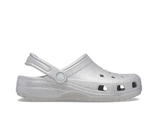 Crocs Crocs Kadın Marka Logolu Rahat Günlük Kullanım Gümüş Terlik 205942-0IC