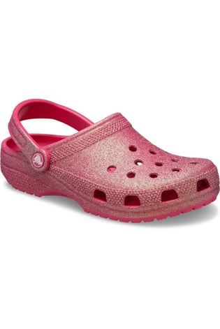 Crocs Crocs Unısex Marka Logolu Rahat Günlük Kullanım Fuşya Terlik 211005-6ZQ