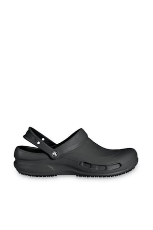 Crocs Crocs Unısex Marka Logolu Rahat Günlük Kullanım Siyah Terlik 10075-001