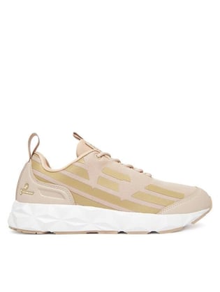 EA7 Ea7 Erkek Hafif Yüksek Taban Kartal Logolu Bej Sneaker X8X217 XK433-M1136