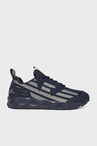 EA7 Ea7 Erkek Hafif Yüksek Taban Kartal Logolu Lacivert Sneaker X8X217 XK433-MB302