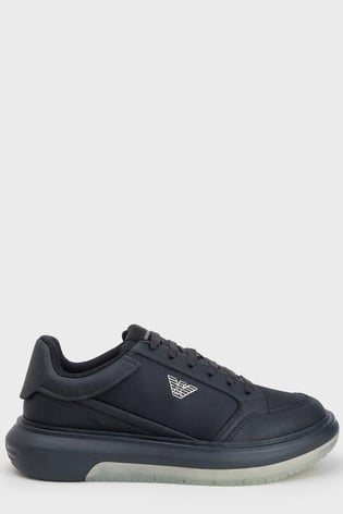 Emporio Armani Emporıo Armani Erkek Rahat Taban Armani Kartal Logolu Lacivert Sneaker EM003666 AF19532-MB007