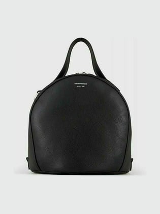 Emporio Armani Emporıo Armani Kadın Logo Ayarlanabilir Askılı Siyah Omuz Çantası Y3A138 Y350E-SIYAH