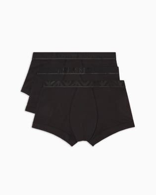 EMPORIO ARMANI Emporıo Body Erkek Beli Lastikli Pamuklu Slim Fit 3'lü Siyah Boxer EM000259 AF10780-MC061