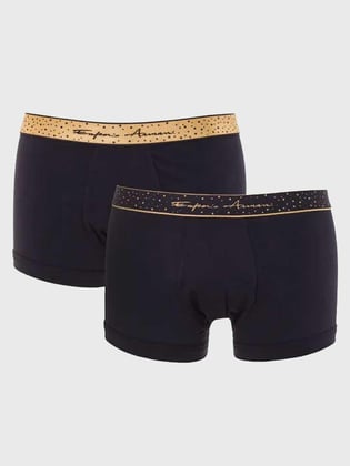 Emporio Armani Emporıo Body Erkek Marka Logo Baskılı Siyah Boxer 111210 1A598-SIYAH