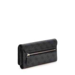 GUESS GUESS Kadın Fermuarlı Askılı Logo Detaylı Siyah Omuz Çantası HWBG78 79750-CLO