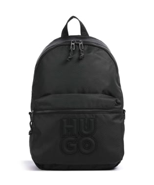 HUGO HUGO Erkek Su Tutmaz Çok Bölmeli Sırt Askılı Siyah Çanta 50536026-001