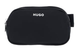 HUGO HUGO Kadın Fermuarlı Çıkarılamayan Uzun Askılı Siyah Omuz Çantası 50536057-001
