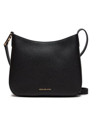 Michael Kors Michael Kors Kadın Deri Ayarlanabilir Kayış Düz Model Siyah Omuz Çantası 32S4G8KM9L-BLACK