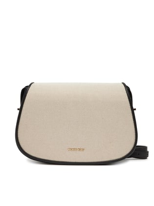 Michael Kors Michael Kors Kadın Dokuma Kumaş Kenarları Deri Ayarlanabilir Askı Siyah Omuz Çantası 30S5GL0M2C-BLACK