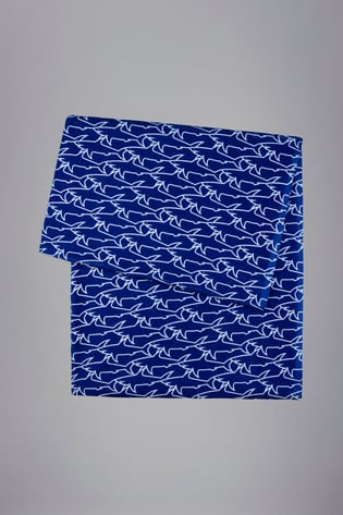 Paul Shark Paul Shark Erkek Çabuk Kuruyan Kumaşlı Normal Kesim Beyaz Plaj Havlusu 24417053-L11