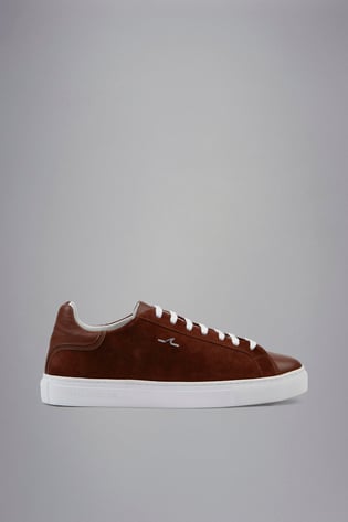 Paul Shark Paul Shark Erkek Deri Rahat Taban Günlük Kullanım Kahverengi1 Sneaker 24418002-493