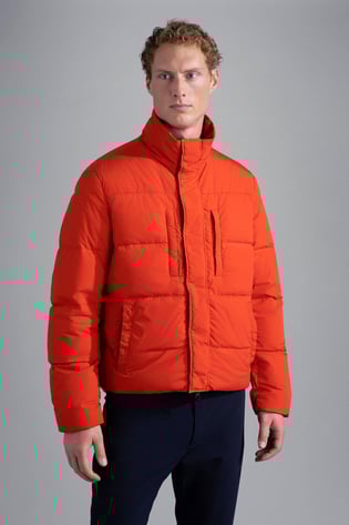 Paul Shark Paul Shark Erkek Marka Logo Detaylı Regular Fit Uzun Kollu Turuncu Mont 13312304-576