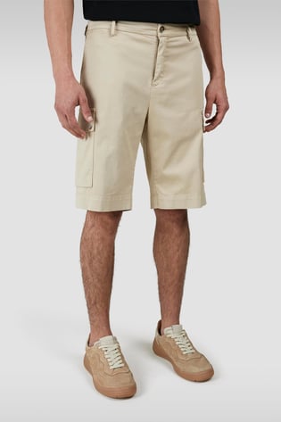 Paul Shark Paul Shark Erkek Regular Fit Cep Detaylı Kum Şort 25414022-203