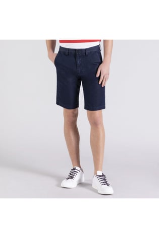 Paul Shark Paul Shark Erkek Slim Fit Normal Bel Pamuklu Lacivert Şort 21414203-013