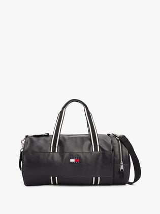 TOMMY HILFIGER Tommy Hilfiger Erkek Geniş Tasarım Organize Edilmiş Bölmeler Siyah Valiz AM0AM13344-BDS