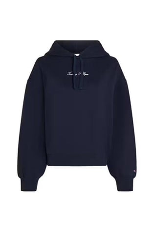 Tommy Hilfiger Tommy Hilfiger Kadın Mavi Sweatshirt WW0WW48270-C1G