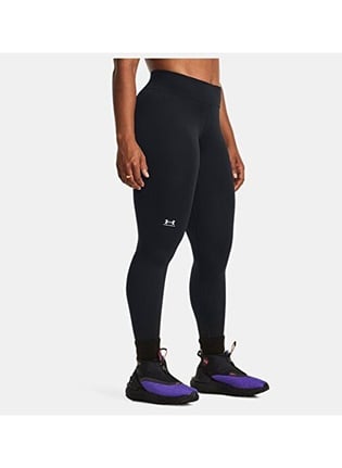 Under Armour Under Armour Kadın Beli Lastikli Slim Fit Sıcak Tutan Hızlı Kuruyan Nem Emici Kumaş Siyah Tayt 1368700-001