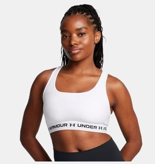 Under Armour Under Armour Kadın Beyaz Spor Sütyen 1361034-101